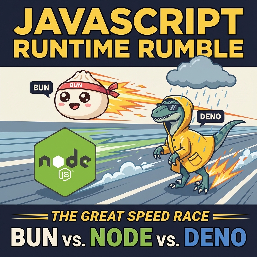 Bun vs Node.js vs Deno: Perang Runtime JavaScript